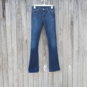 Ralph Lauren Denim Supply Jeans Womens 27x32 Blue Dark Wash Slim Bootcut Western